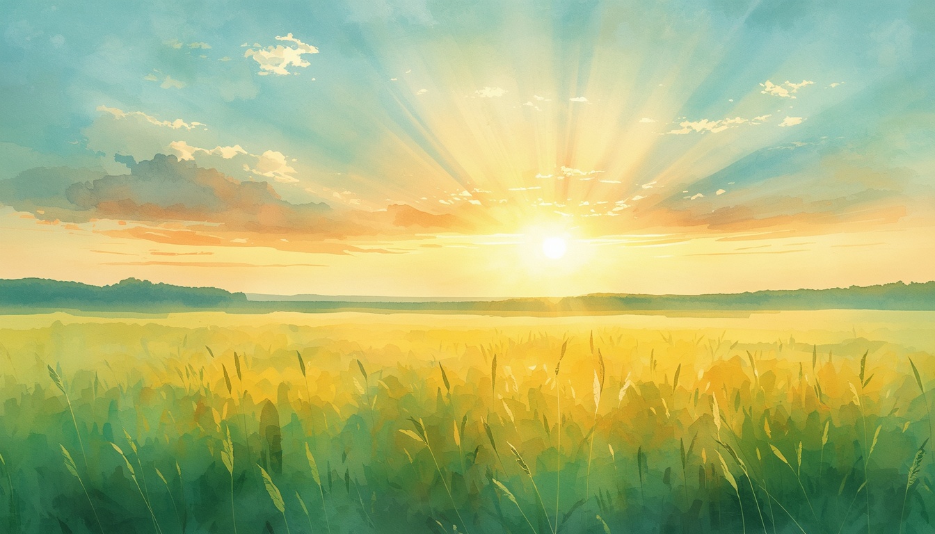 Rays of Healing and Joy
